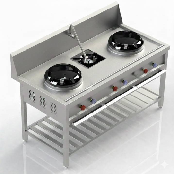 Chinese Burner Range (2+1) Burner