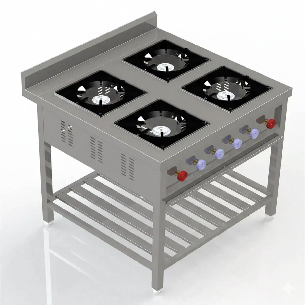 Four Burner Continental Range