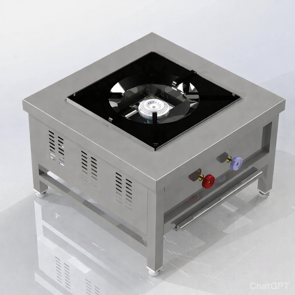 Single Burner Bulk Cooking Range