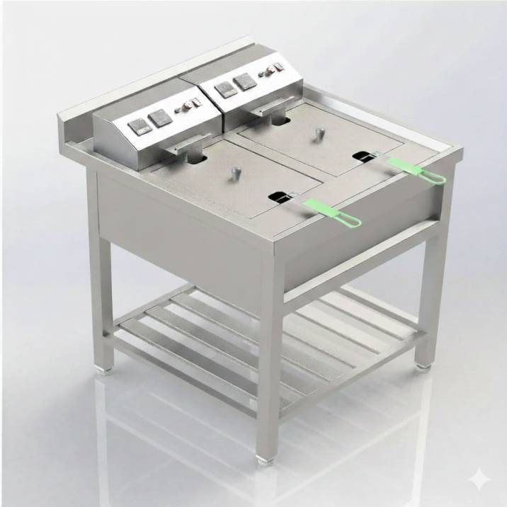 Twin Tank Deep Fat Fryer