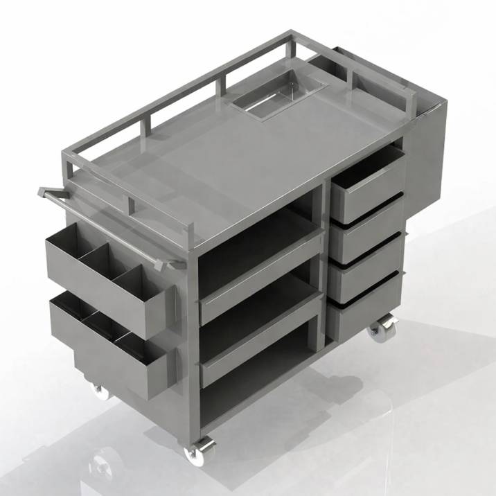Tea Snacks Service Trolley