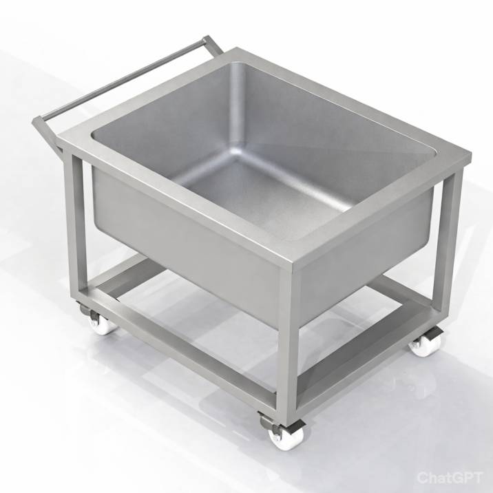Soiled Dish Collection Trolley