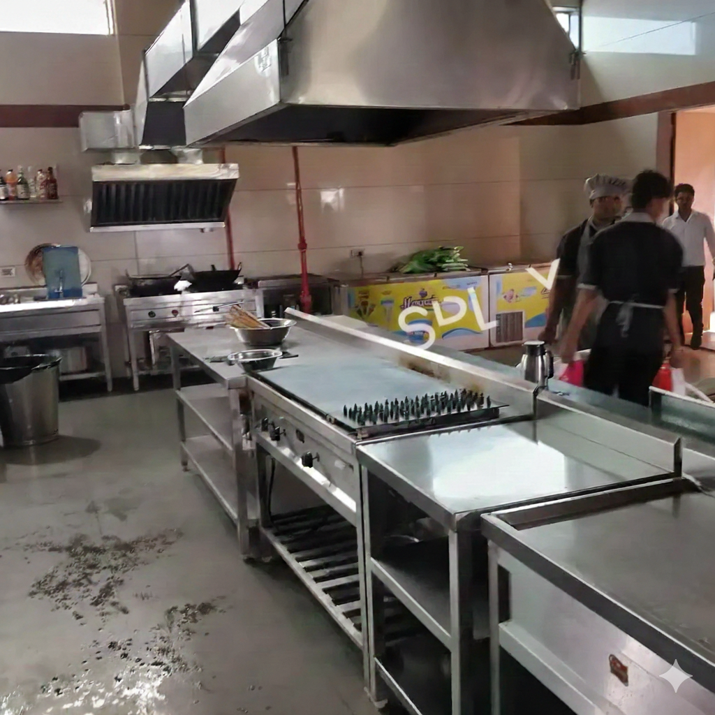Kitchen Equipment Setup