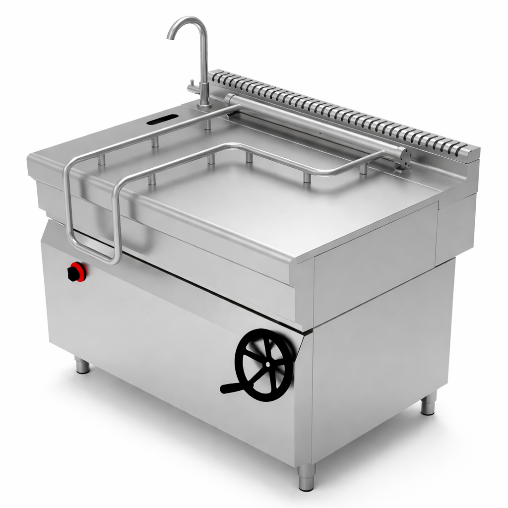 Tilting Type Brat Pan