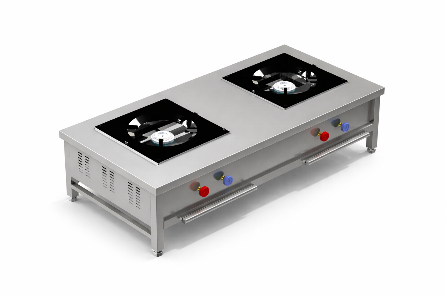 Two Burner Bulk Cooking Range